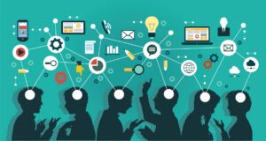 Mind Map Team - Illustration