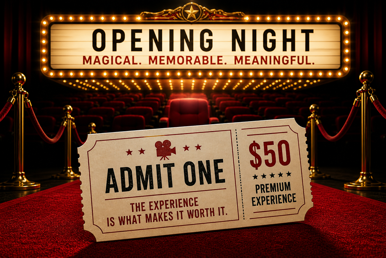 The $50 Movie Ticket Wasn’t Just About the Movie