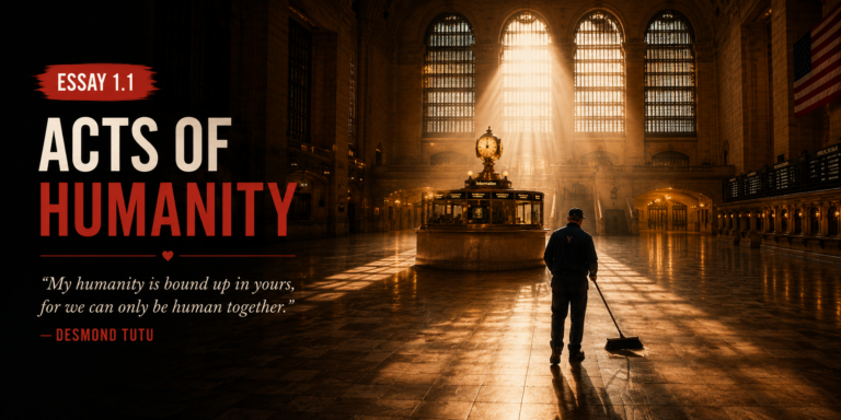 Essay 1.1 | Acts of Humanity